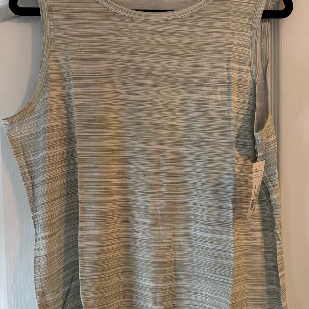 Jockey NWT Striped Tank Top - Green